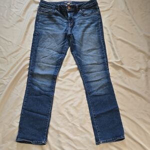 Tommy Hilfiger Dark Blue Straight Leg Jeans